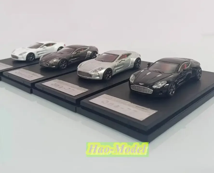 1/64 For Aston Martin MJ ONE77 Car Model Alloy Diecast Kids Toys Boys Birthday Gifts Hobby Display Collection Ornaments Black