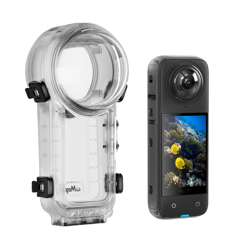 For Insta360 X4 Stealth Dive Case 50m Waterproof Protective Case Accessories Waterproof Case+Lens Cap+Storage Bag+Anti-fog Sheet