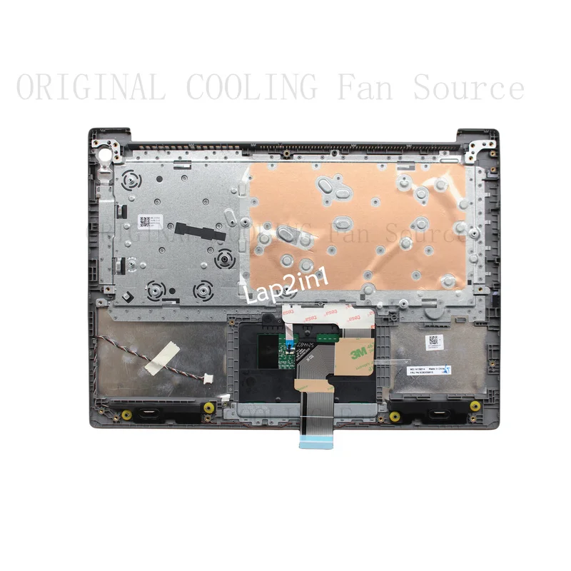 R+  New FOR Lenovo ideapad 3-14IML05 3-14ITL05 Palmrest Grey Cover Case with UK Keyboard