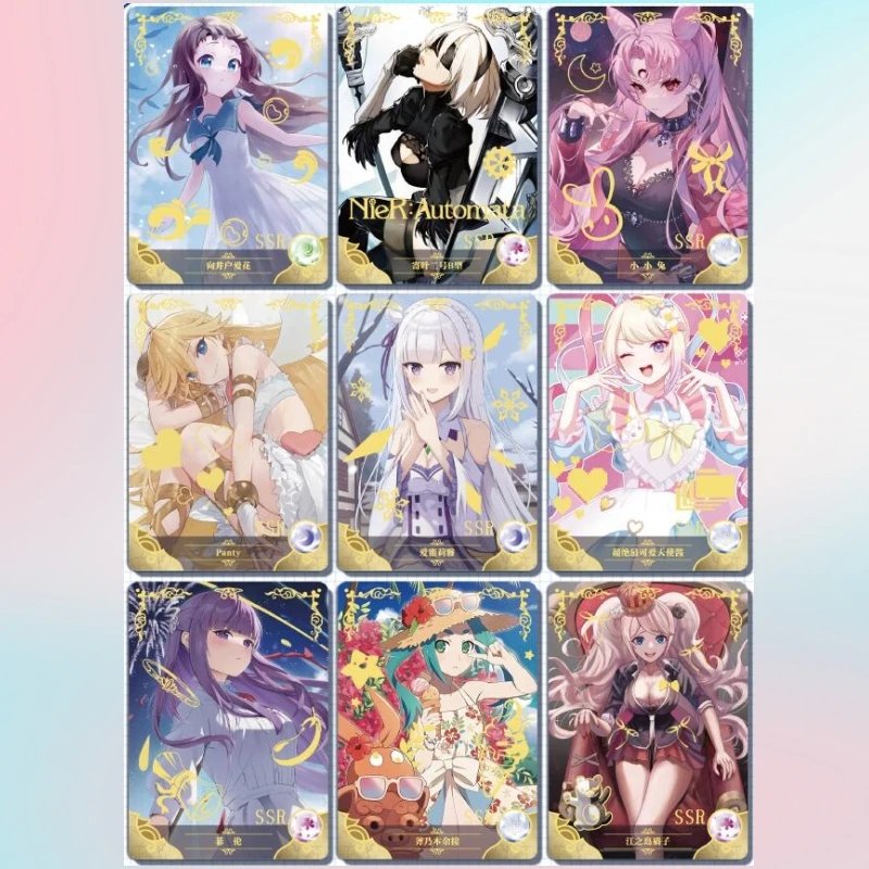 Goddess Story 5M09 SSR card albedo Tohsaka Rin Nishikigoi Chisato Shinomiya Kaguya boy collection Birthdaygift