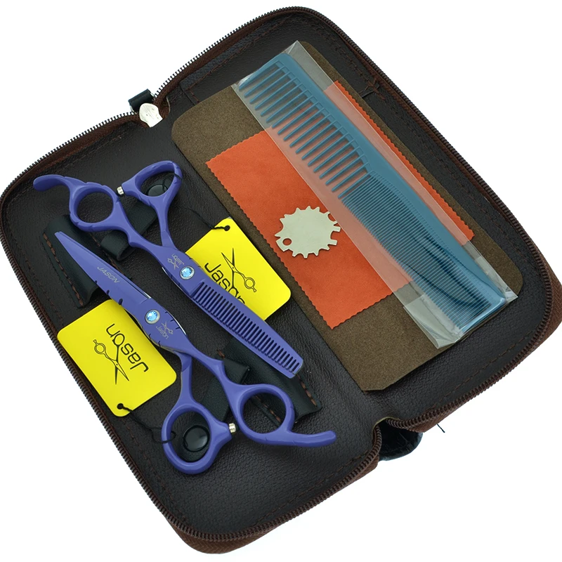 

Professional Hairdressing Scissors 5.5" 6.0" Japanese Steel Hair Cutting Scissor Thinning Shears Barber Shop Hair Tijeras A0064D