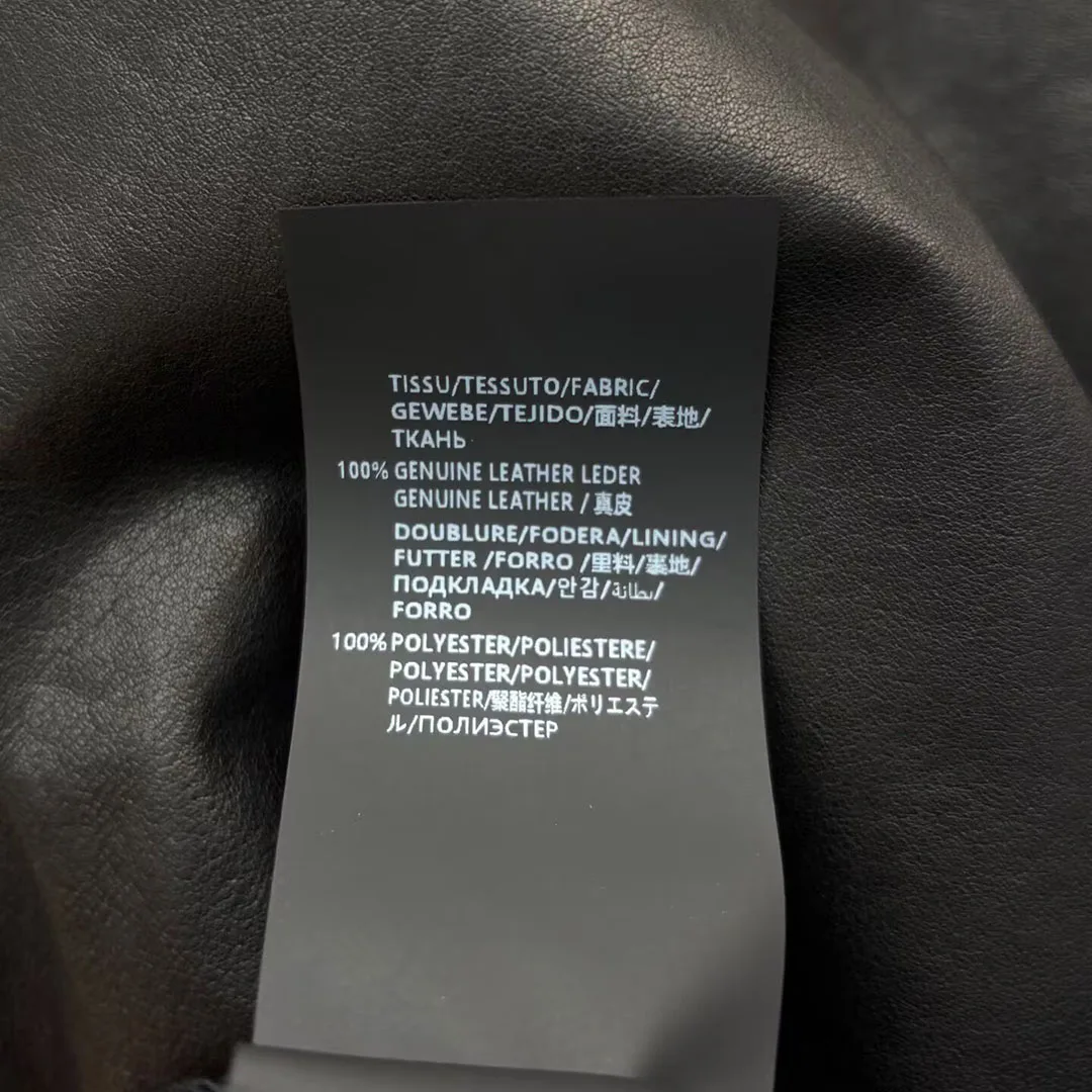 高級 100% 羊革レザーレトロオートバイスタイルコート女性ラペル長袖ゴールドリップジッパーボタンストリートウェアクールジャケット