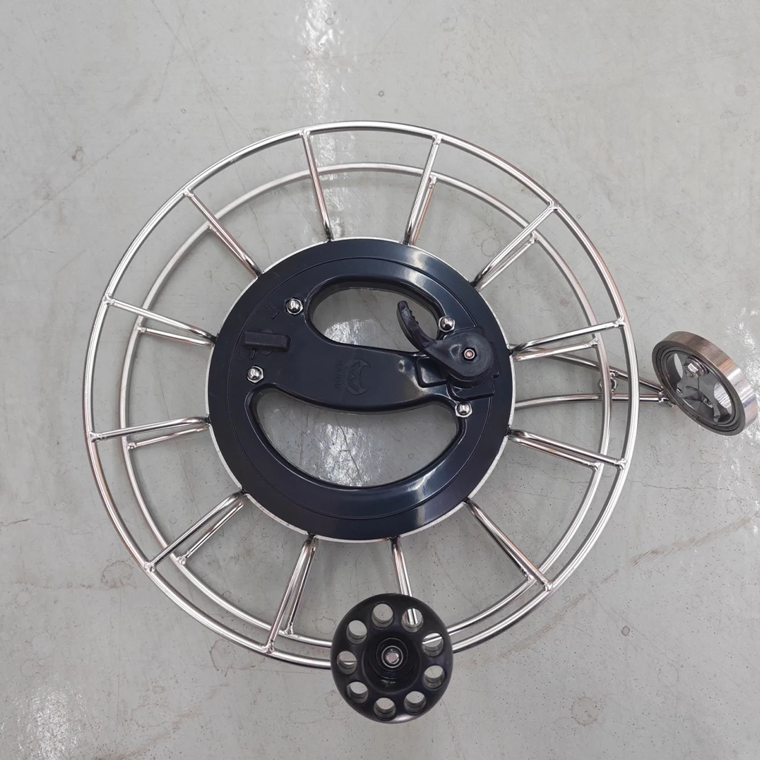 Silent Bearing Kite Reel Winder, aço inoxidável, punho bloqueável, ferramentas esportivas voadoras, ferramentas para adultos ao ar livre, 9km, 24cm, 26cm