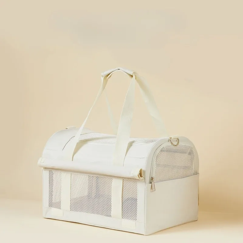 

Outdoor Cat Carrier Portable Summer Removable Liner Pet Shoulder Bag Crossbody Dog Stress-Relief Lightweight Bag for 5-7.5Kg