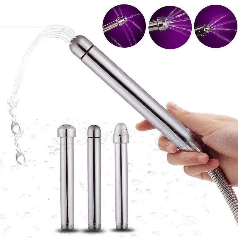 Metal Feminine Washer Shower Adapter for Home Use Constipation Relief Cleansing Tool