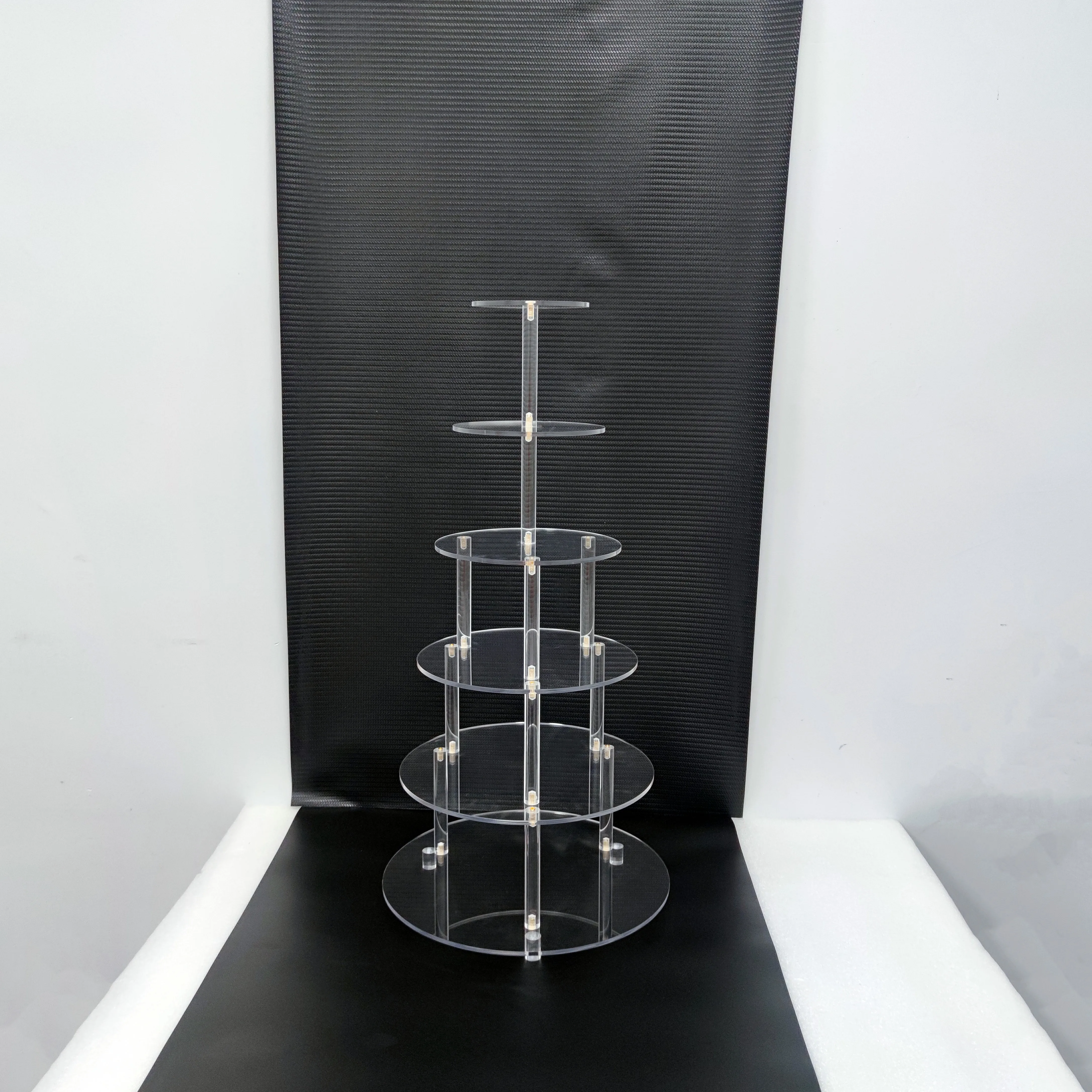 Circular Tower Display Rack Is Used For Small Cake Model Display, Banquet Layout And Dessert shop