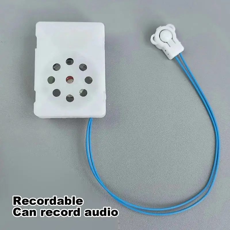 Mini Voice Recorder For Stuffed Animal Kids Voice Recorder Battery Operated Voice Recorder For Stuffed Animal Halloween DIY