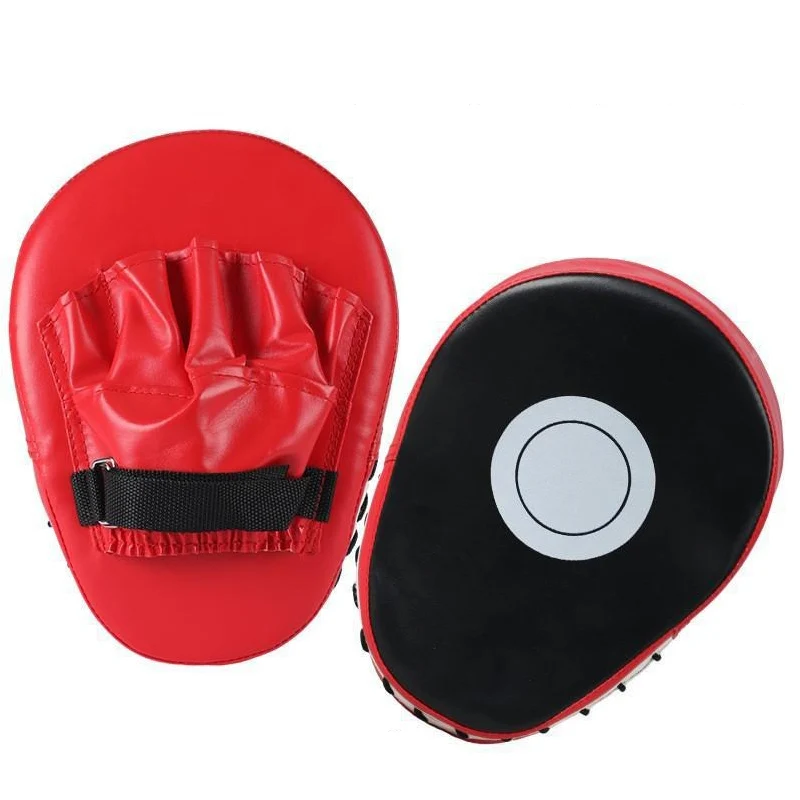 1pcs Kick Boxing Gloves Pad Punch Target Bag Men PU Karate Muay Thai Free Fight Sanda Training Adults Kids Equipment Accessory