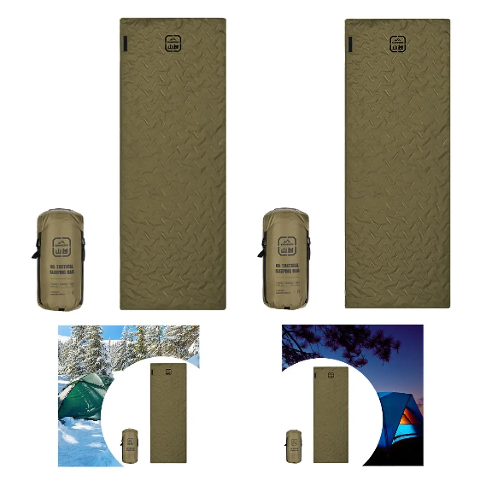 

Portable Sleeping Bag Versatile Equipment for Mountaineering Indoor Outdoor