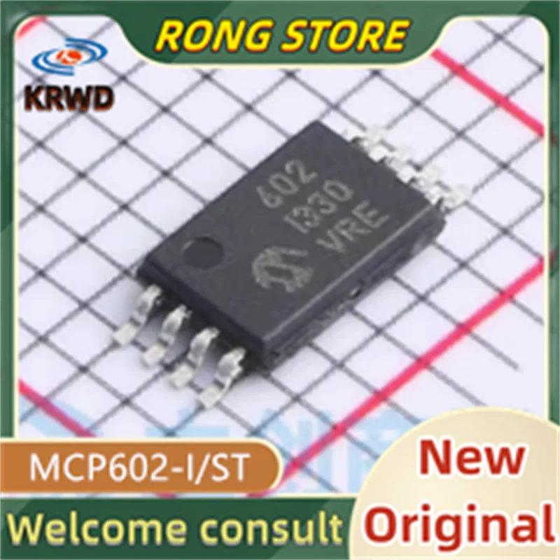 5PCS 602 New and original MCP602-I/ST MCP602-I MCP602 TSSOP8