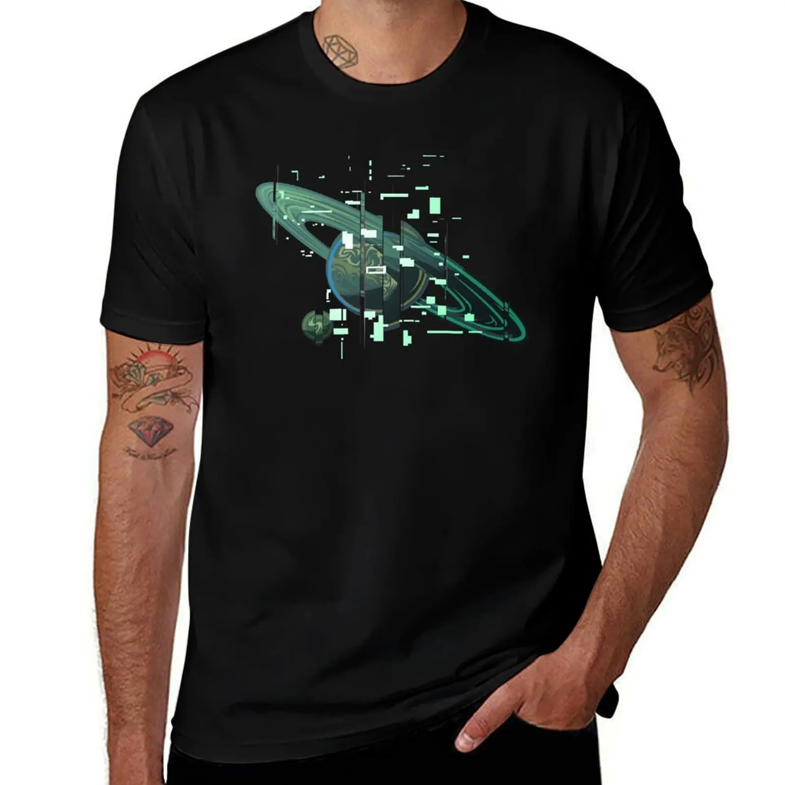 Echoes of the Eye - Error Report T-Shirt Basic Plain Short Sleeve Crew Neck Tee T-Shirt