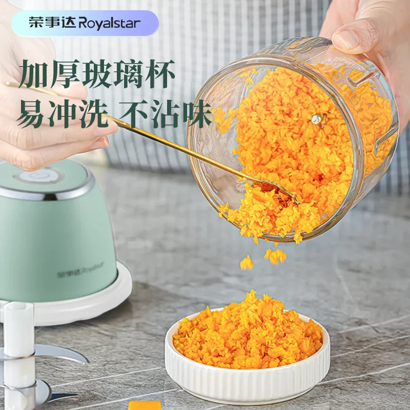 

Давилка для чеснока, дробилка для чеснока, мясорубка, 350 мл, стеклянная электрическая давилка для чеснока