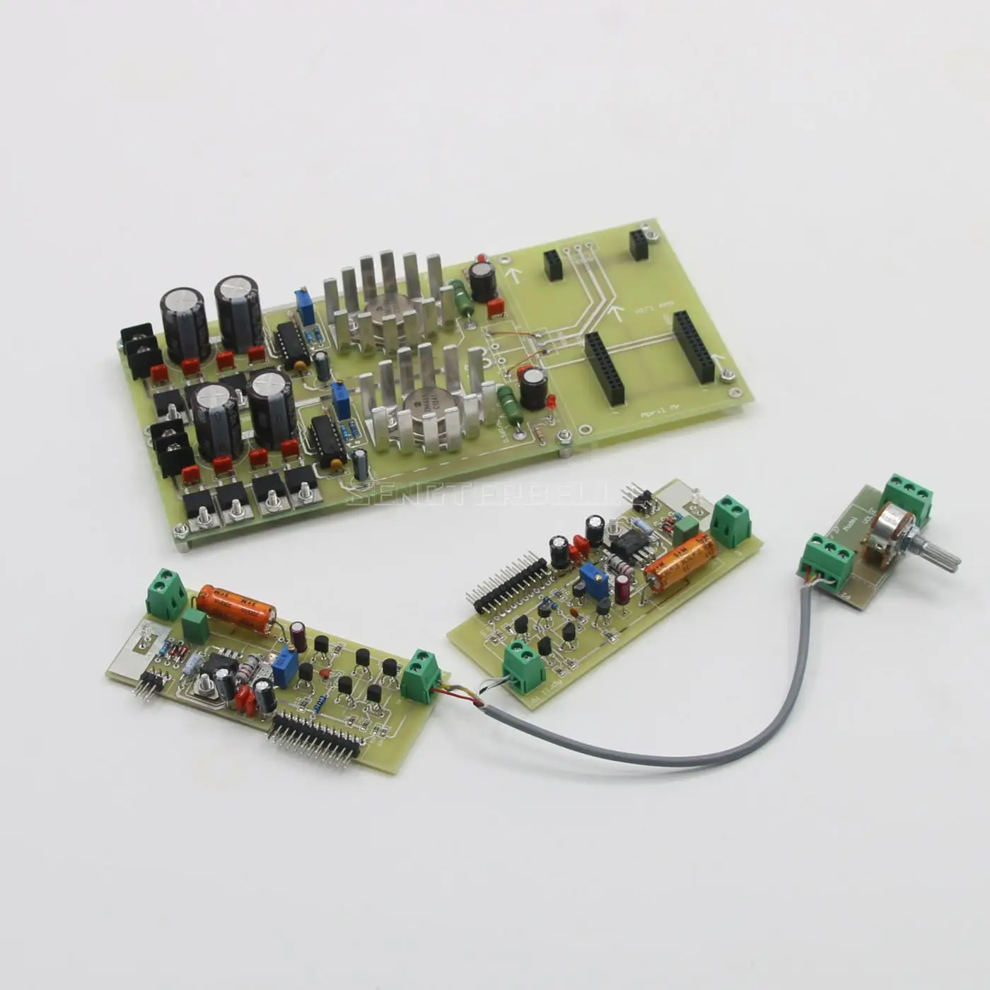 Assemble SOVER HiFi Audio Preamplifier Board With STUDER Linear Regulated Power Supply