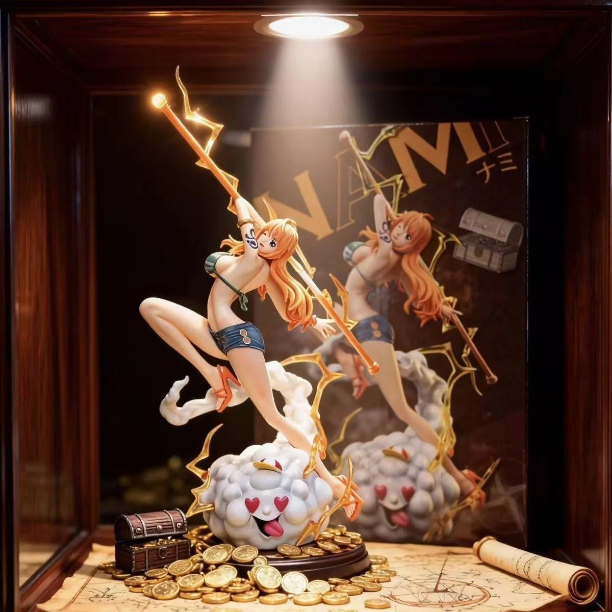 30cm One Piece Anime Figur Nami Hot Girl Actionfigur Hentai PVC Statue Modell Zimmerdekoration Sammlerstück Spielzeug Ornamente Geschenk