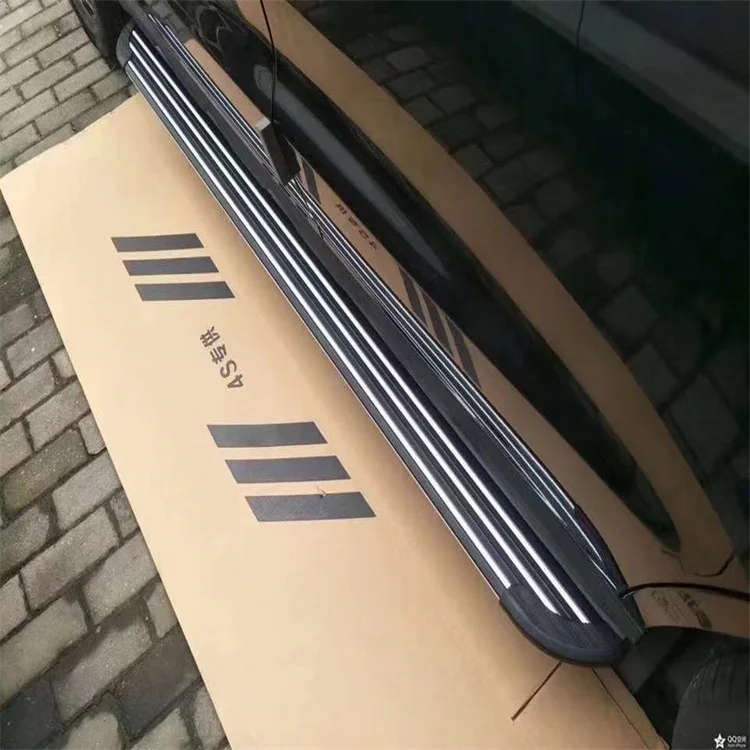 For Black Ph antom Black Charm Universal Side Running Boards Fit V W Tigu an L Geely Ho nda Toy ota SUV Side Steps