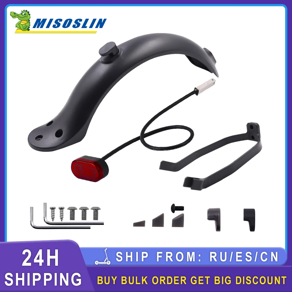 Fender electric Scooter Back Mudguard Rear sets for Xiaomi M365/M365 pro Accessories Part with screws tools Tyre Splash Fender