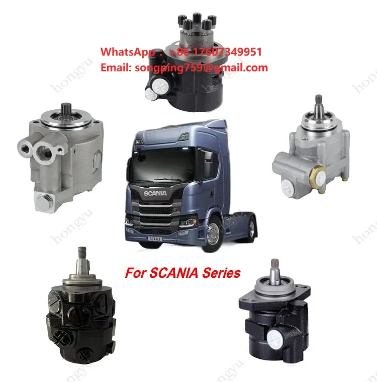 For SCANIA Truck 8604 Power Steering Pump Servo Pump with 955 & 133 Plunger Pump for 8604955133  scania accessories evro5