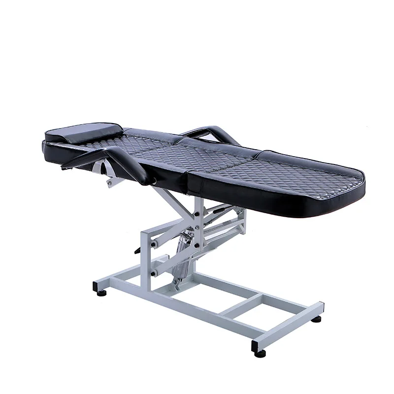 

*Micro-finishing beauty massage bed, convenient folding multi-functional lifting bed