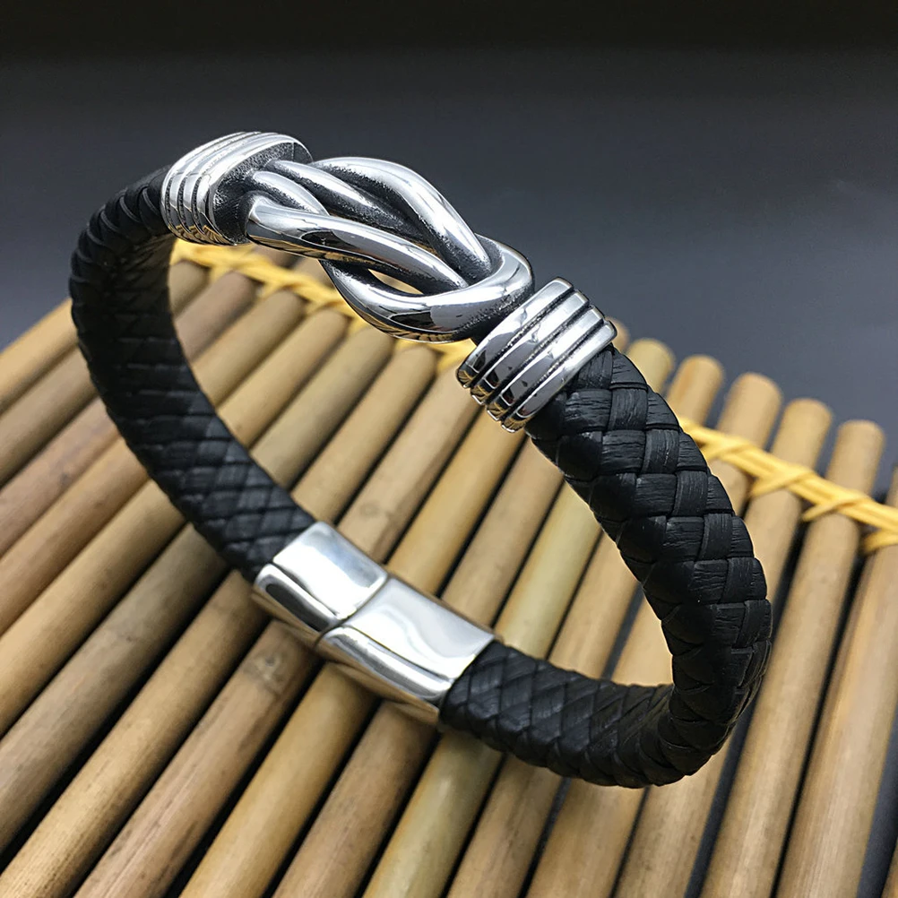 

Punk Ring Bracelet Bracelets Metal Chain Vintage Hip Hop Creative Jewelry Fashion Man Delicate Bangle