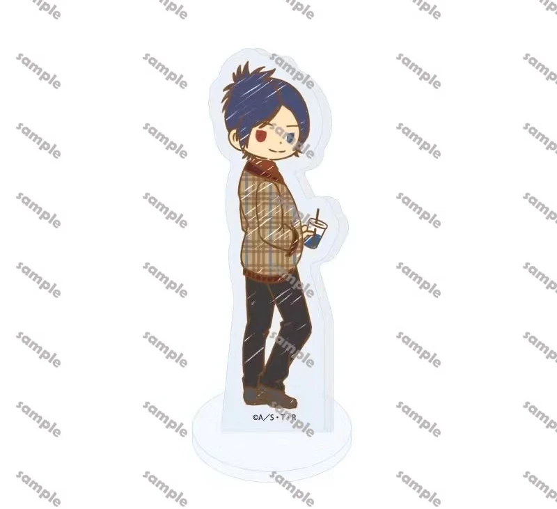Game Squalo Hibari Kyouya Mukuro Tsuna Gokudera Belphegor Acrylic Stand Doll Anime Figure Model Cosplay Toy for Gift