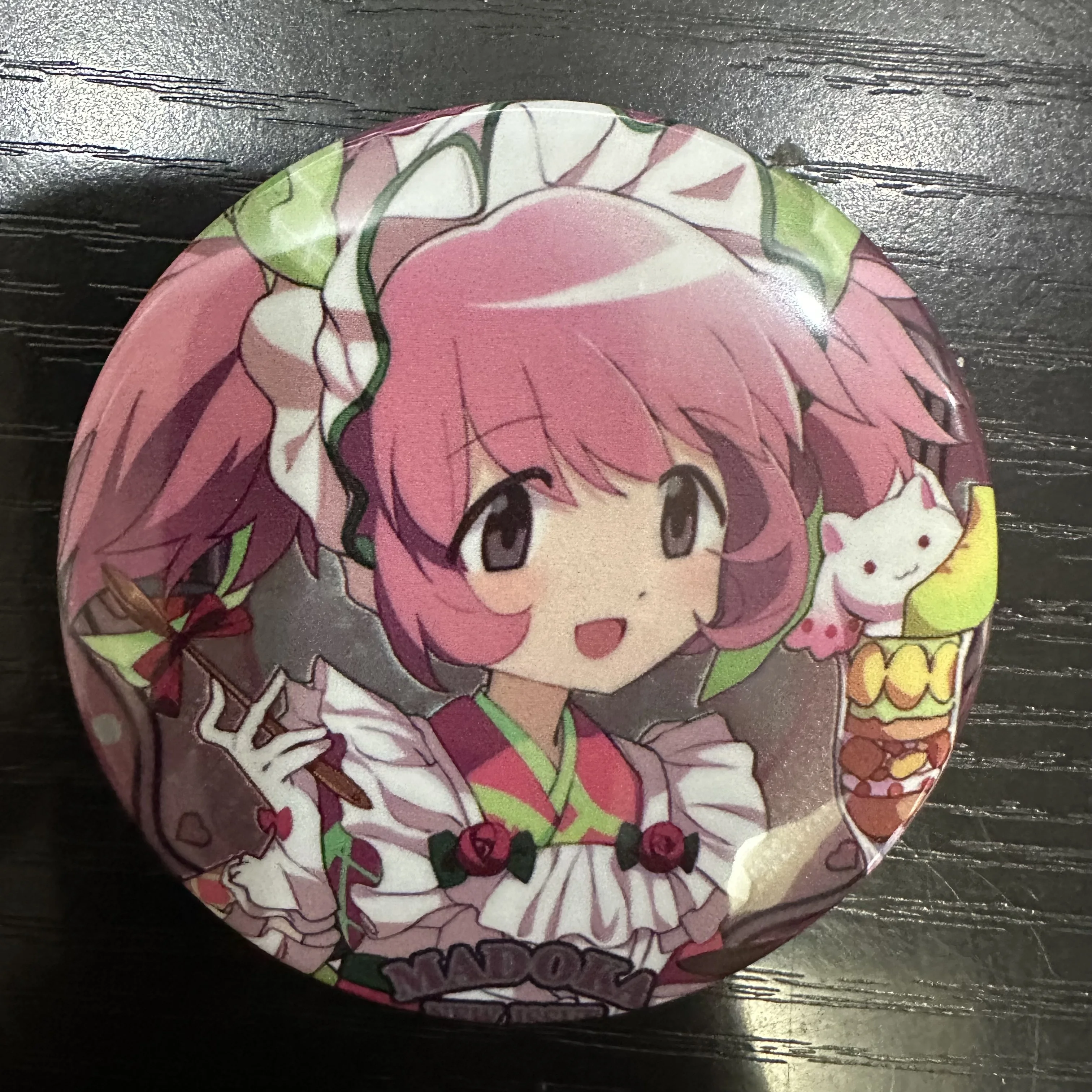 Kawaii Anime Puella Magi Madoka Magica Figure Kaname Madoka Akemi Homura Cosplay Metal Badge Kawaii Bag Pins Fans Christmas Gift