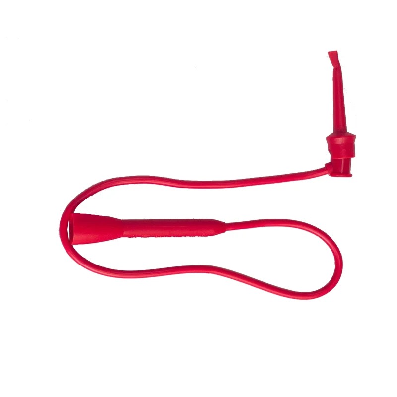 Multimeter-Messleitungen, Rückensonde mit 2-mm-Buchse, flexibles PVC-Kabel aus reinem Kupfer, Federschädenhaken – Detail 5