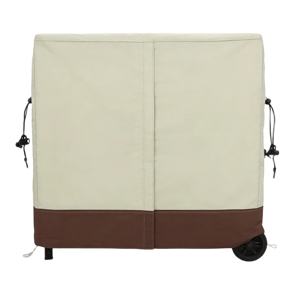 For Camping Use Firewood Cover 210D Oxford Fabric Adjustable Openings Moisture Prevention Outdoor Storage Cover