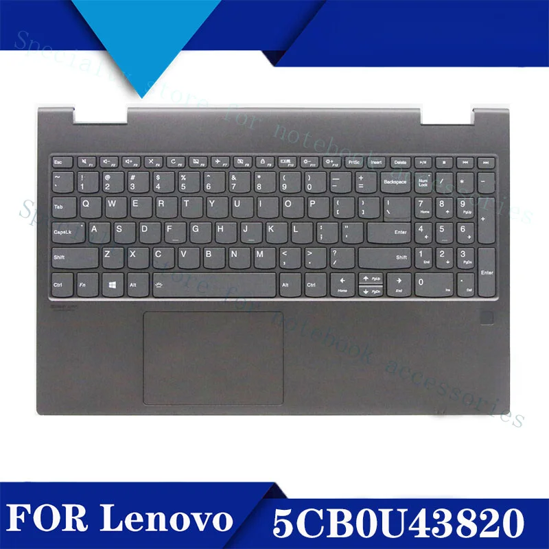 

НОВИНКА: Корпус клавиатуры с тачпадом для Lenovo YOGA C740-15 740-15 C, артикул 5CB0U43820