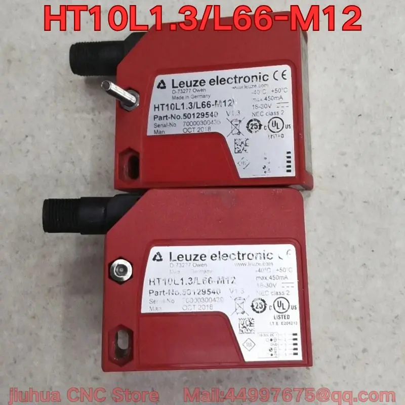 The function test of the second-hand HT10L1.3/L66-M12 photoelectric sensor is normal