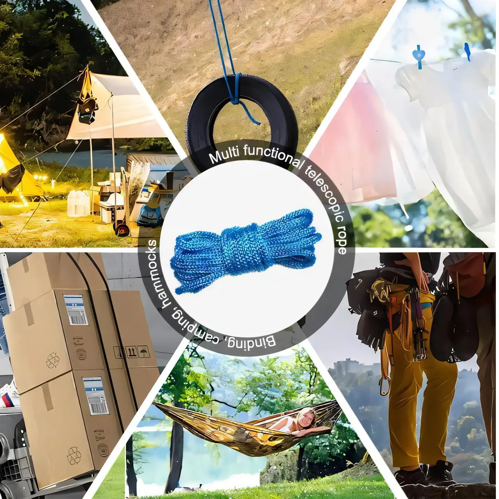 الحبل المشدود قابل للتعديل الحبل الموتر تشديد أداة التعادل أسفل حبل للتخييم القوارب في الهواء الطلق والعتاد الأقمشة الزورق المظلة كاياك