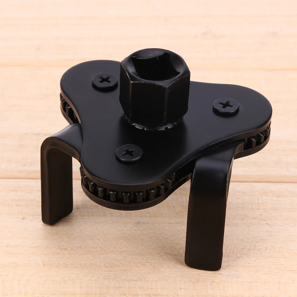 

Adjustable Oil Filter Removal Tool Universal Alloy Key Auto Car Repairing Tools 3-Jaw Design Filter Removal Tool for Cars Trucks