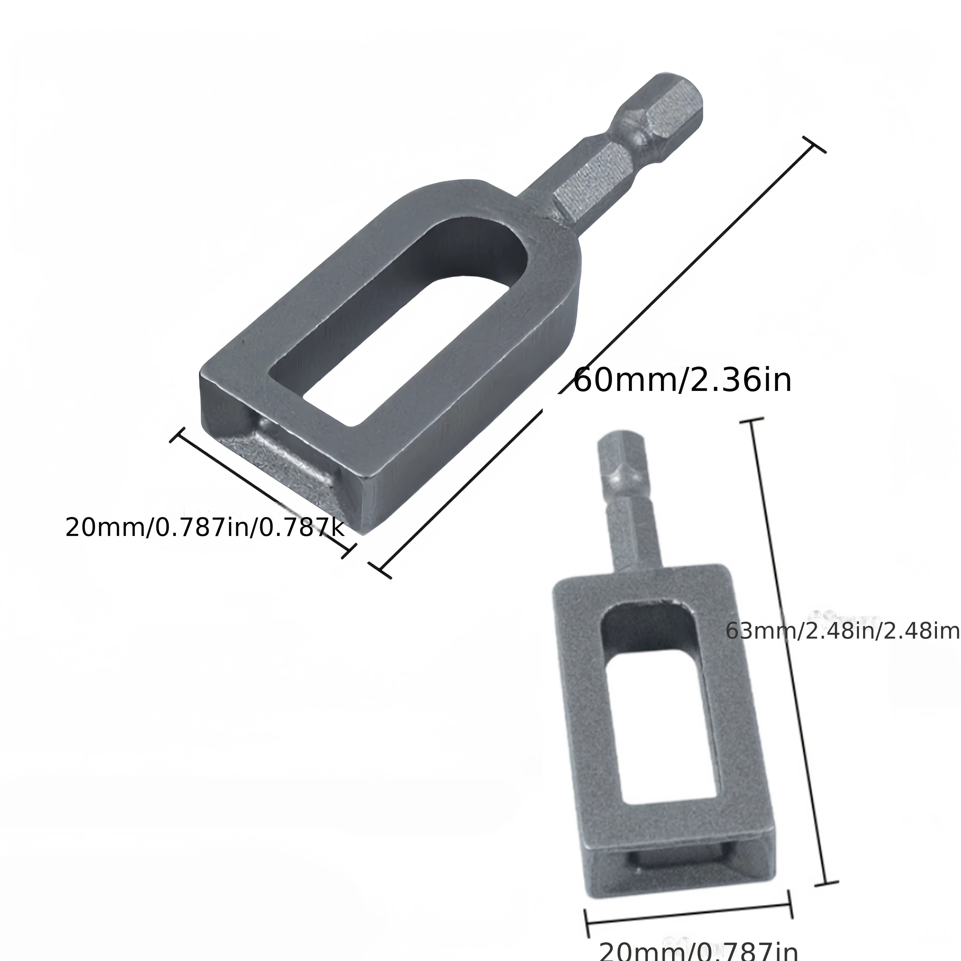 2pcs Electric Drill Wire Twisting Tool Upgraded Rebar Tying Machine Fast Wire Knotter for Construction