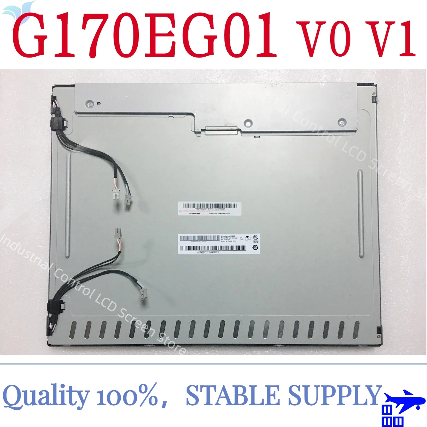 17 inch LCD display  G170EG01 V0 CLFF 1280 * 1024 100% tested original suitable for industrial equipment