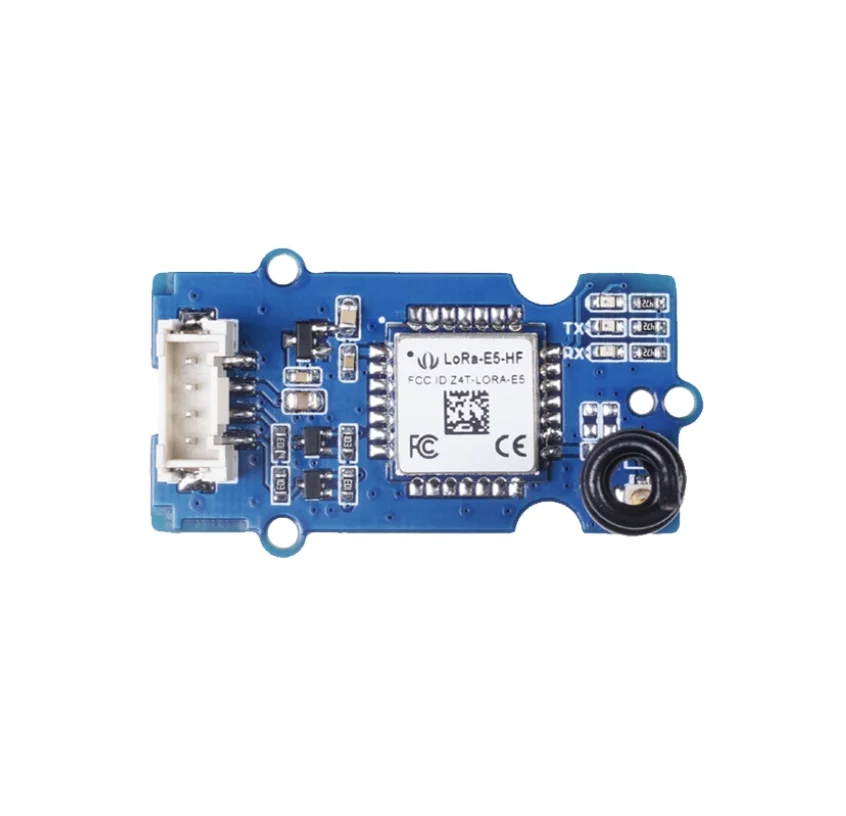 وحدة Grove LoRa-E5 STM32WLE5JC - نطاق طويل 10 كم، LoRaWAN، طاقة منخفضة للغاية، معتمدة من FCC/CE