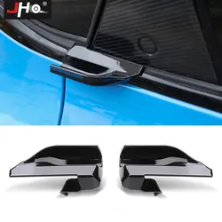 JHO Car Exterior Door Handle Rear Left and Right Gripper Fit for Mustang Mach E 2021 2022 Accessories