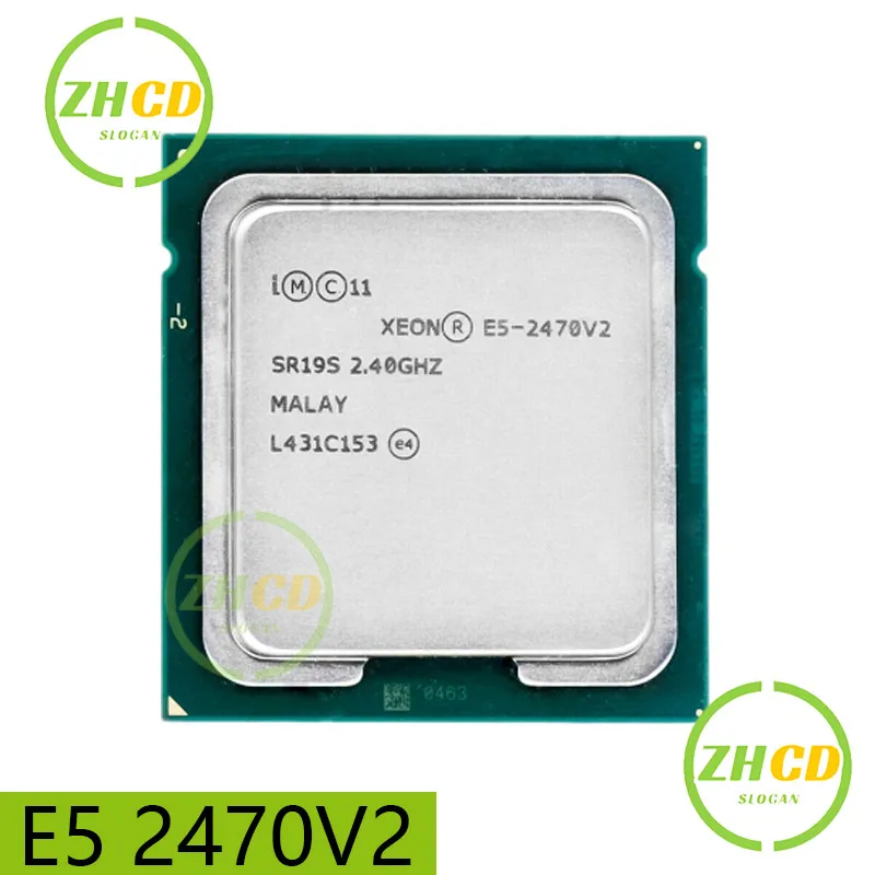 Intel Xeon For E5 2470V2  E5 2470 V2 2.4GHz deccore Twenty Thread CPU Processor 25M 95W LGA 1356