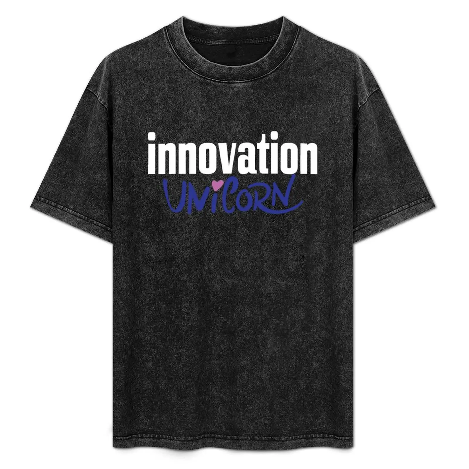 Innovation Unicorn Startup Technology T-Shirt kawaii clothes blue lock mens graphic t-shirts hip hop