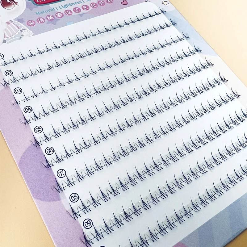 Lower Lashes Natural Lower Lashes Segmented Lower Lashes Single Lashes Comic Lower Lashes Makeup Tools Eyelash Extension