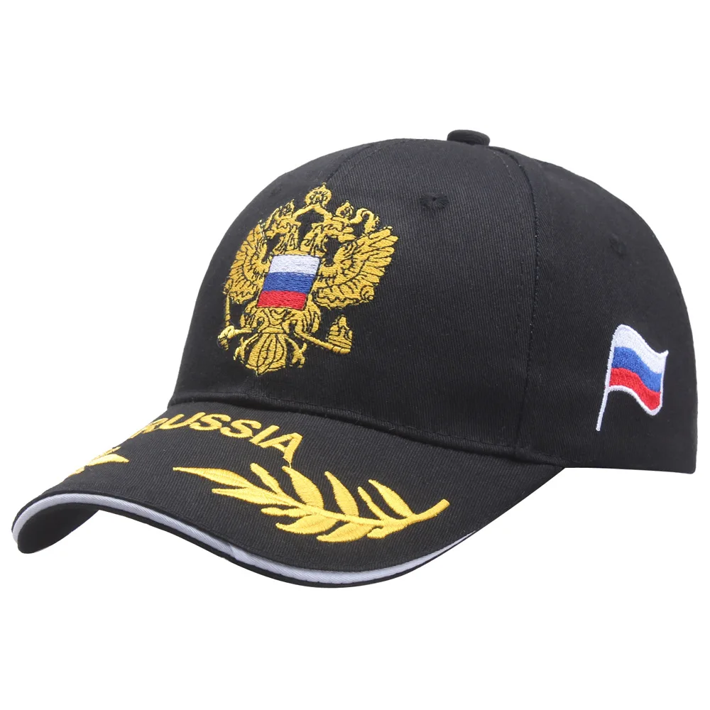 Unisex CCCP / USSR National Emblem Baseball Cap Cotton Snapback Caps Adjustable Sun Hat Outdoor Visor Hats High Quality