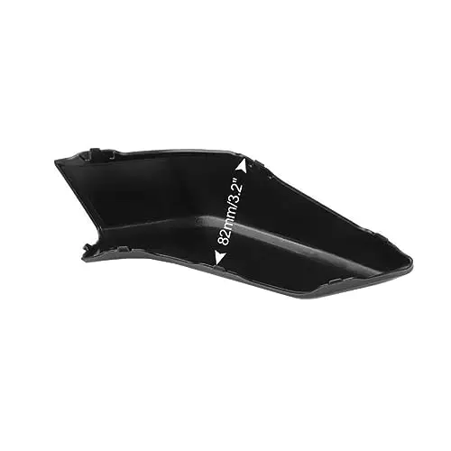 

Black Rear Bumper Tow Hook Cover For Hatchback 2017–2021 – Plastic Trim Part 71506-TGG-A00