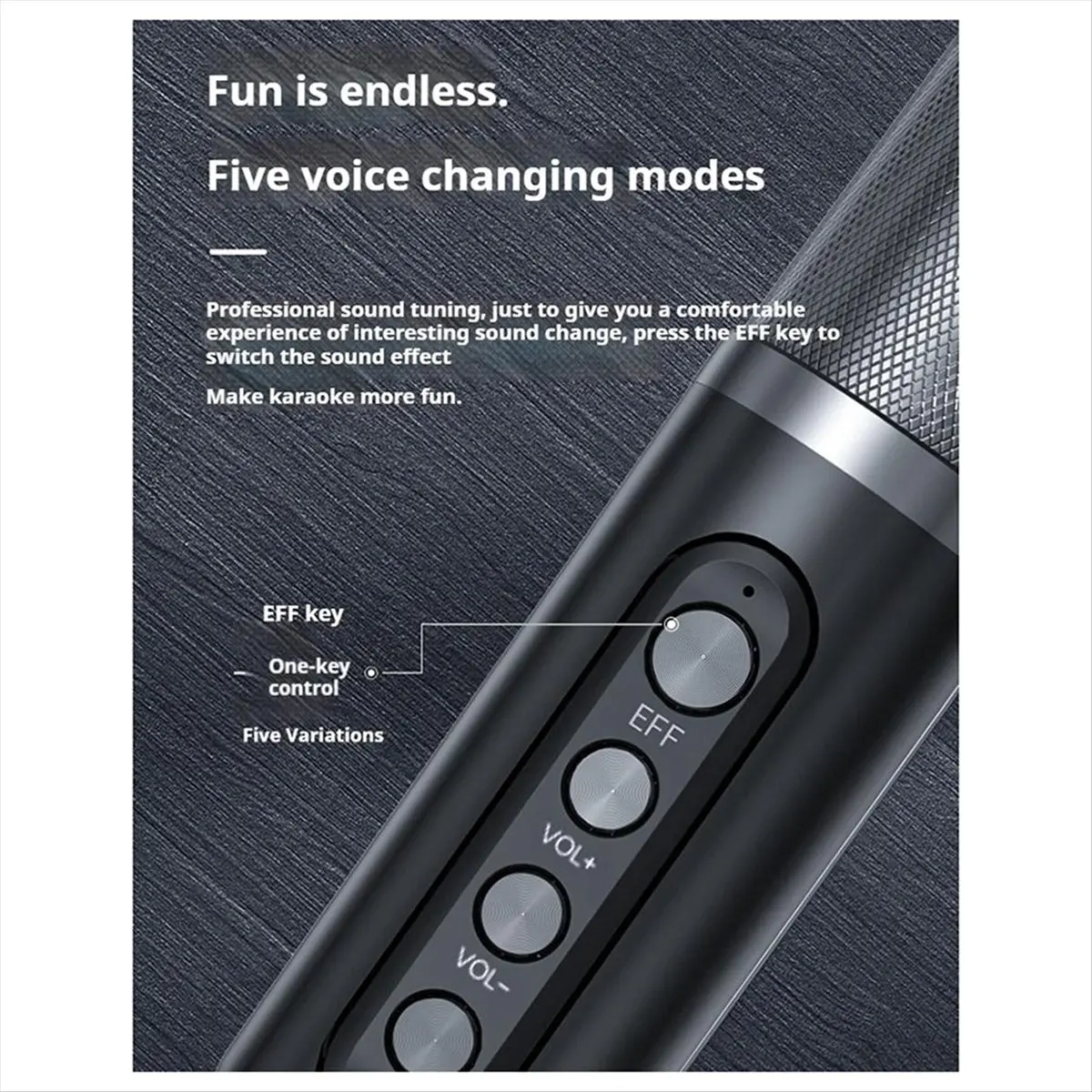 Powerful Wireless Portable Dual Mics Bluetooth Speaker Hifi Stereo Family Party Karaoke Subwoofer with Cellphone Holder