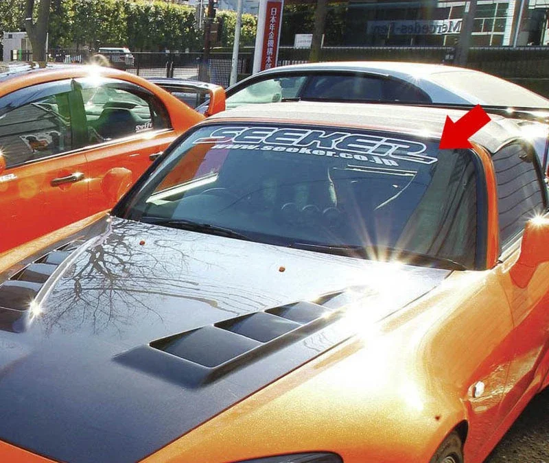 

Auto Loctotive Rear Windshield Window Body Decals Car Styling Vinyl Sticker for Japan Modified Seeker