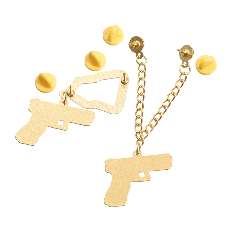 Retro Mexican Metal Hat Clip Pins Enamel Pins Cartoon Boy Gun Baseball Cap Golf Cap Accessories Hat Pin Badge Funny Jewelry Gift
