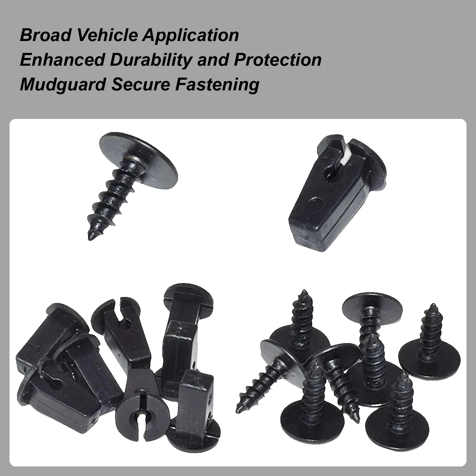 

Инструменты для технического обслуживания автомобиля, болты для брызговика автомобиля, зажимы для подкрытия брызговика, 10 шт./20 шт., набор деталей для авторемонта, винты для защиты двигателя