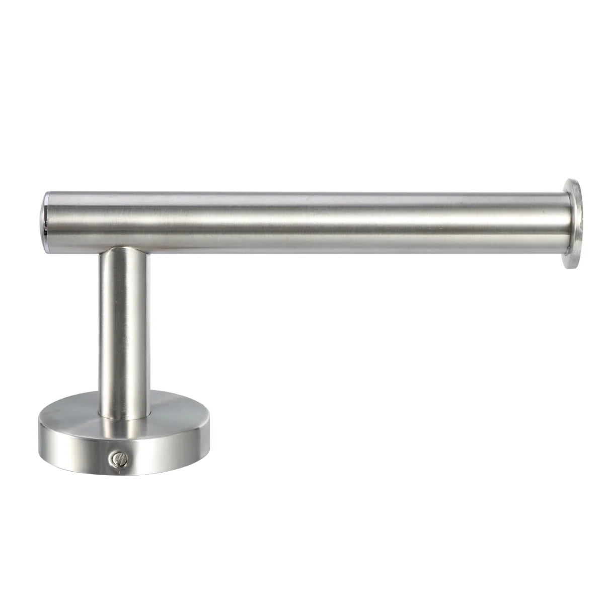 Stainless Steel Paper Holder Wall Mounted 8Cm Height 16Cm Length Silver Rust Proof for Bathroom Toilet Bedroom Tissue