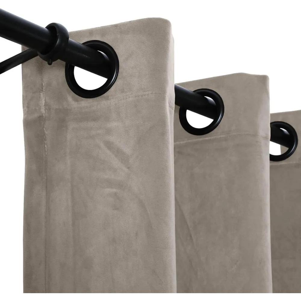 屋外パティオ家具セット - クッション付きラタン会話用椅子3脚とコーヒーテーブル（裏庭用）