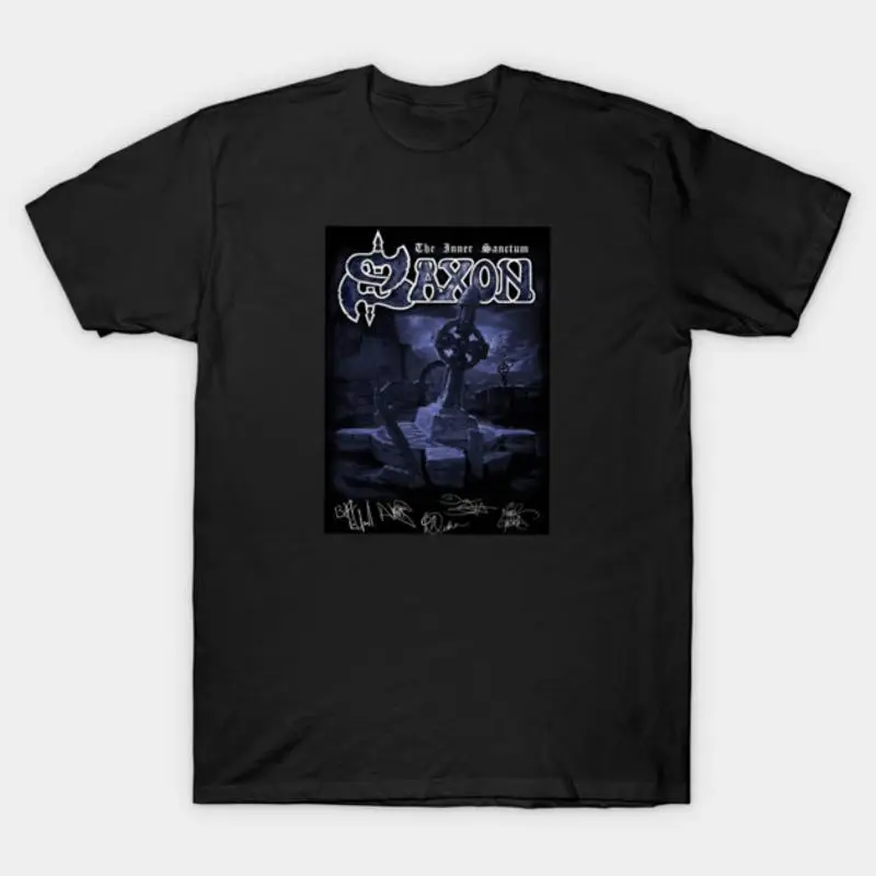 Saxon T-Shirt Designer Shirt Sport Anime Aesthetic Clothing