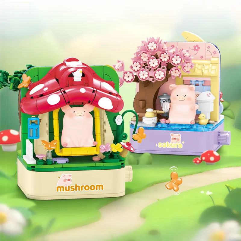 مكعبات بناء شوارع SEMBO-City ، متجر طوب ، تجميع ، MOC ، ديكور منزلي رومانسي ، ألعاب أطفال ، هدية للصديقة