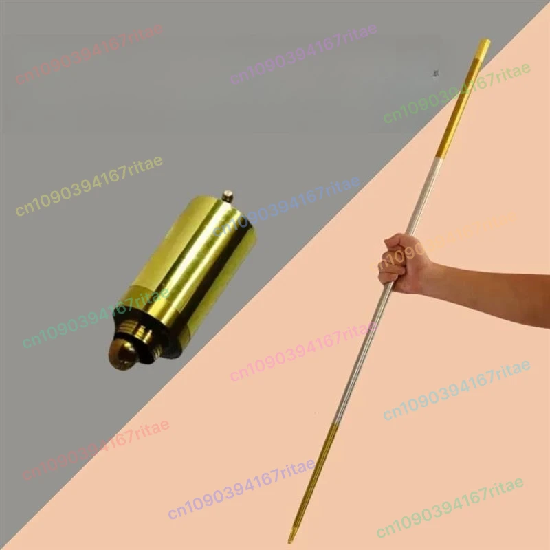 

Magic Golden Hoop Metal Steel Bullet Stick Toy Retractable Stick Stage Magic Prop Set Talent Show