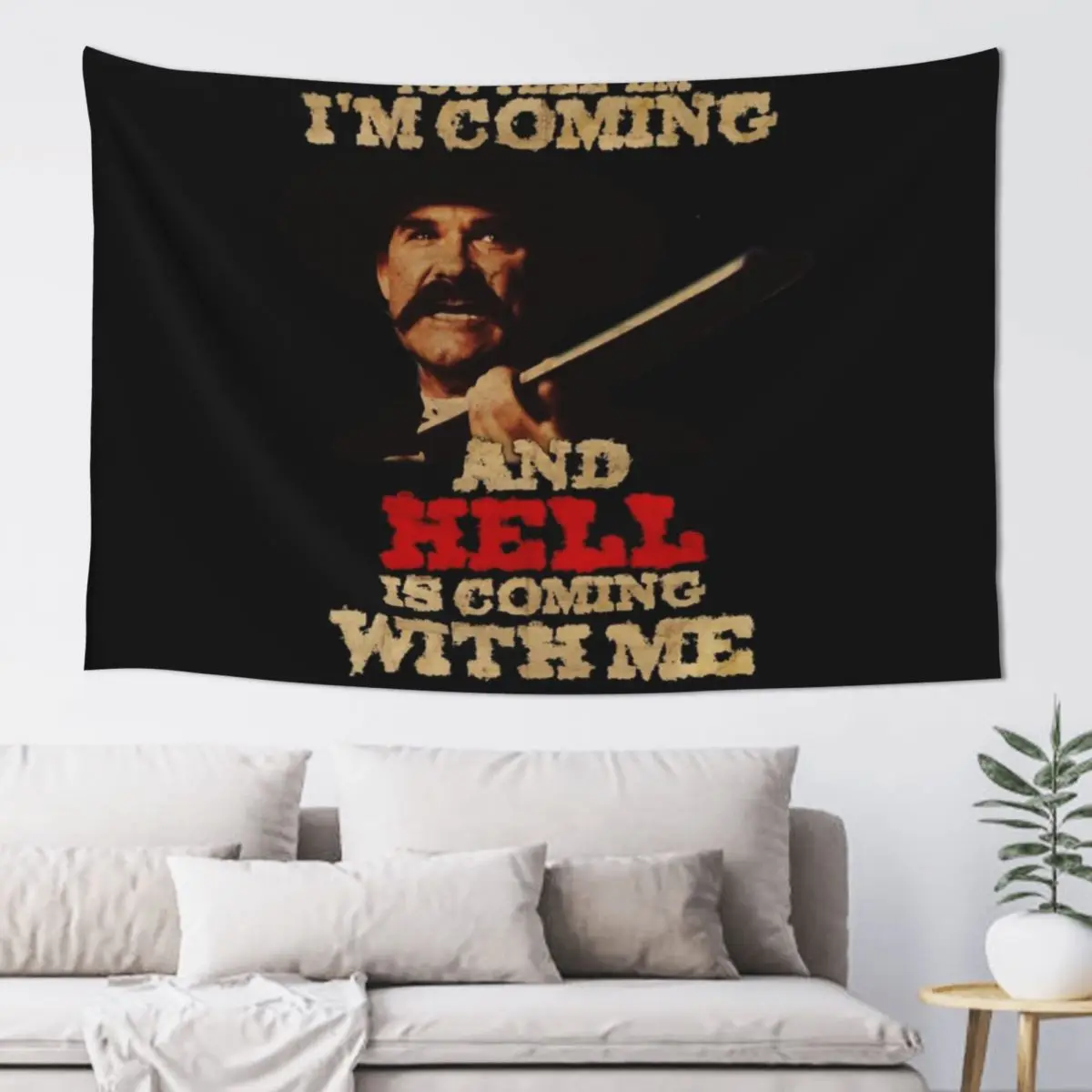 

Special Present Tombstone Wyatt Earp (1993) Gifts For Music Fans Tapestry Anime Decor Bathroom Decor Tapestry